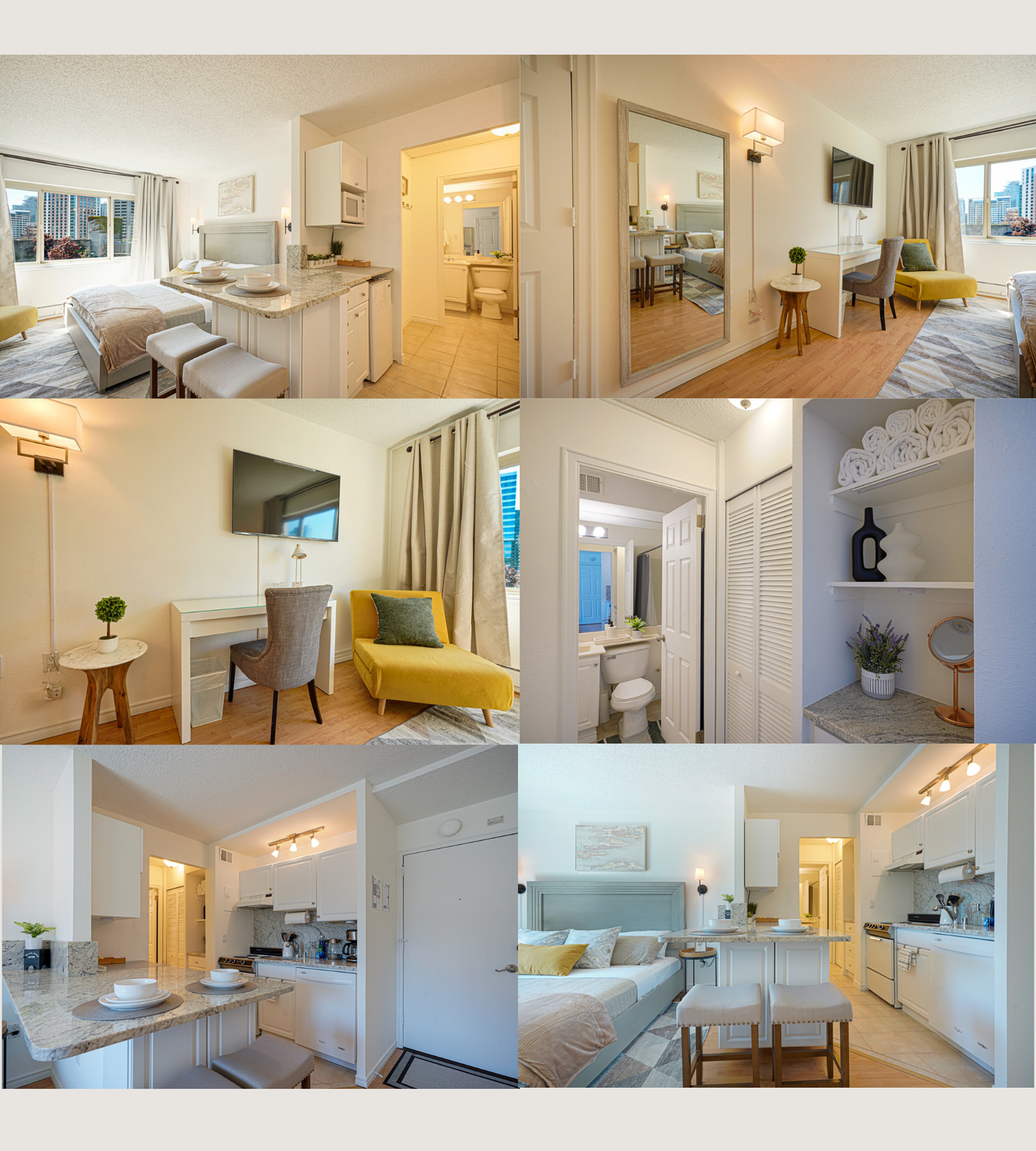 Decoration Rental – Studio / 1 Bedroom