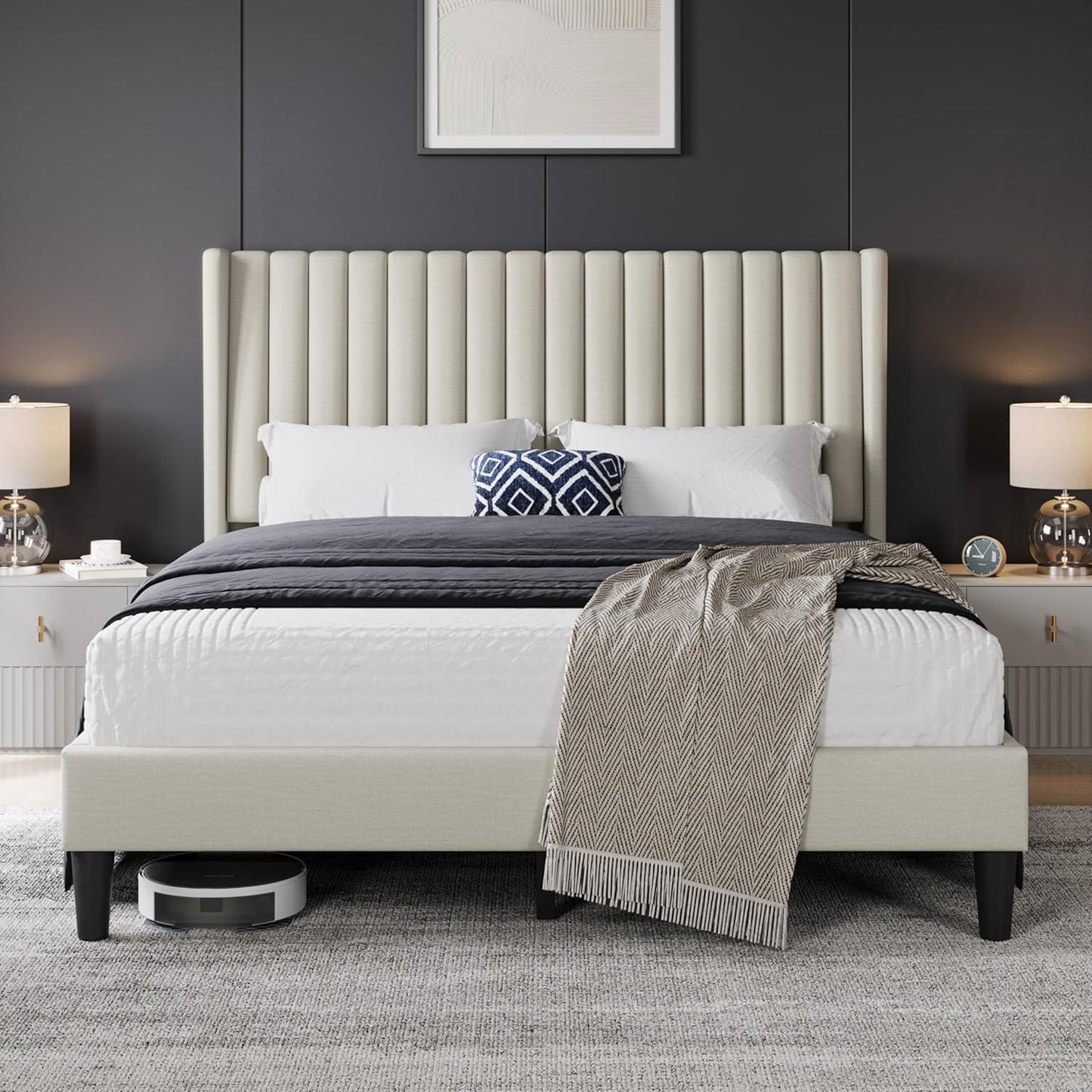 All-In-One Queen Bedroom Setup – Ideal for Hosts & Landlords